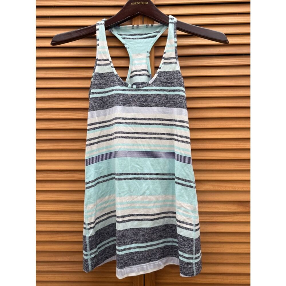 Lululemon Striped Racerback Tank - Picture 2 of 5